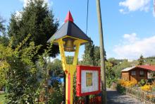 A little chapel – central place in the allotments on the Libeň Island
